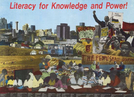 Literacy for Knowledge and Power, SAHA Poster Collection, AL2446_0897_2