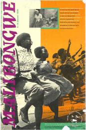 Offset litho poster, issued by Stichting Malibongwe, January 1991. Archived as SAHA collection AL2446_0968