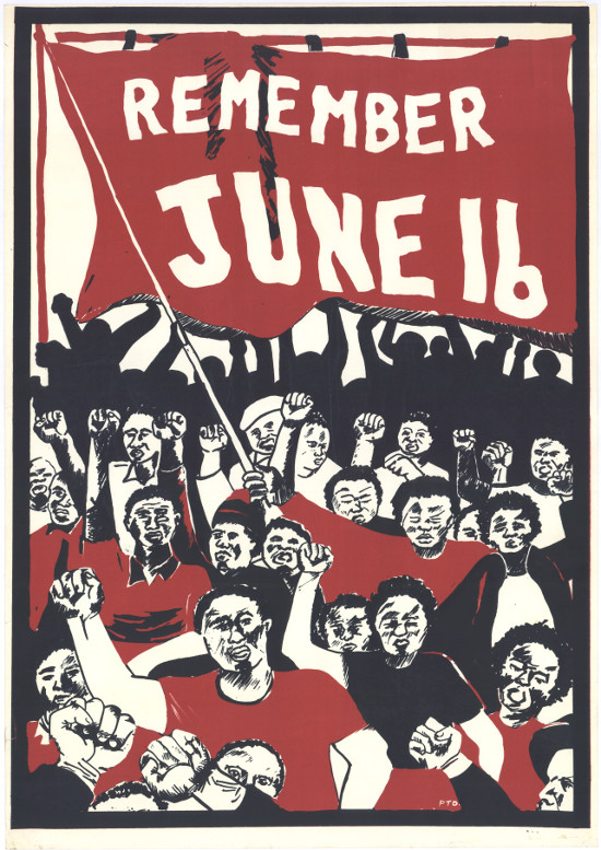 Silkscreened poster, issued by the Cape Youth Congress (CAYCO), circa 1987. Archived as SAHA colelction AL2446_1199