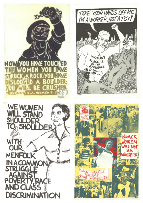 Women in the struggle posters AL2446